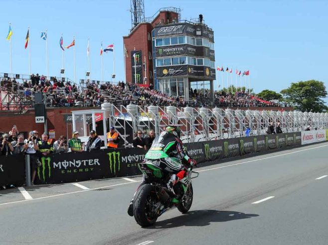 Dunlop tyres win every solo race at Isle of Man TT.