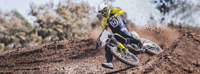 Husqvarna selects Dunlop MX33 tyres for its next-generation motocross range.