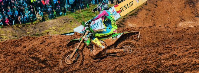 Dunlop Motorcycle Europe renews partnership with MXGP as Official Tire Partner.