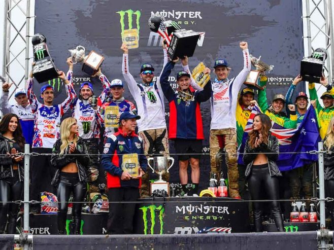 Team USA wins Motocross of Nations with Dunlop.