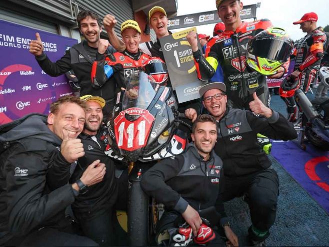 Dunlop teams prove tire performance at 8 Hours of Spa Motos.