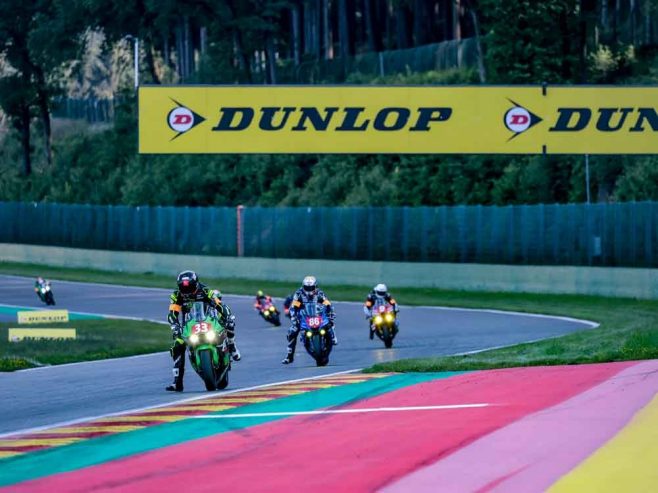 Dunlop teams prove tire performance at 8 Hours of Spa Motos.