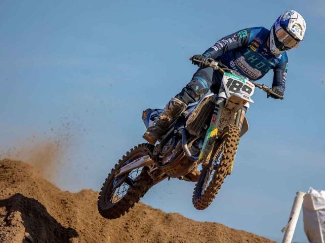 Dunlop MXGP rider Brian Bogers wins at sandy Lommel.