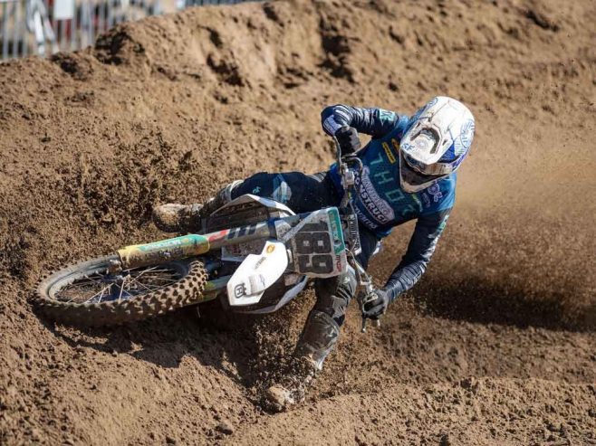 Dunlop MXGP rider Brian Bogers wins at sandy Lommel.