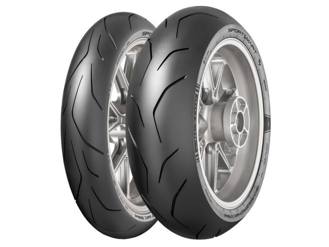 Dunlop SportSmart TT selected as original fitment for all-new Stark VARG SM.