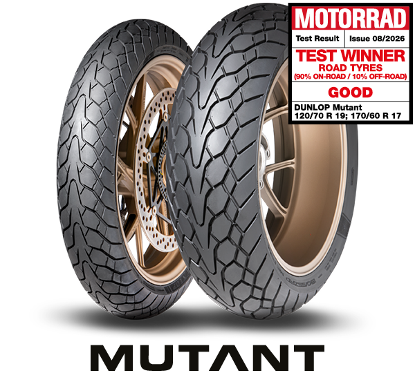 Dunlop Mutant packshot and logo