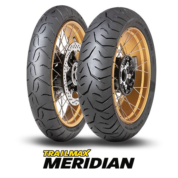 Dunlop Trailmax Meridian Packshot und Logo