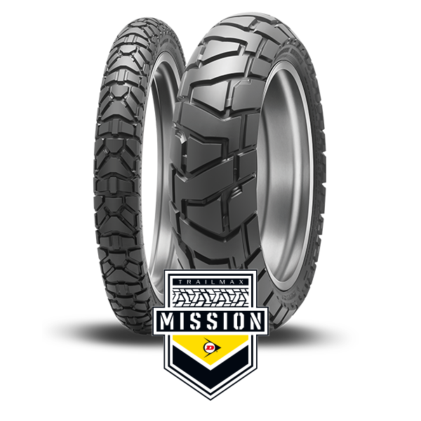 Dunlop Trailmax Mission packshot und logo