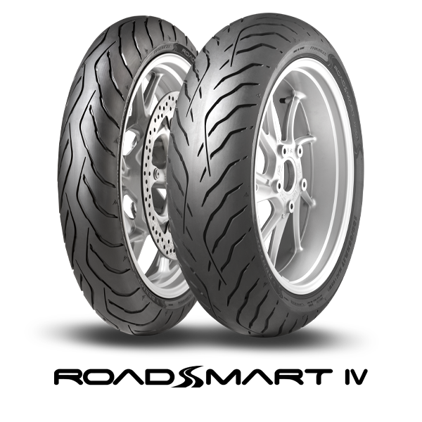 Paquete y logotipo de Dunlop RoadSmart IV