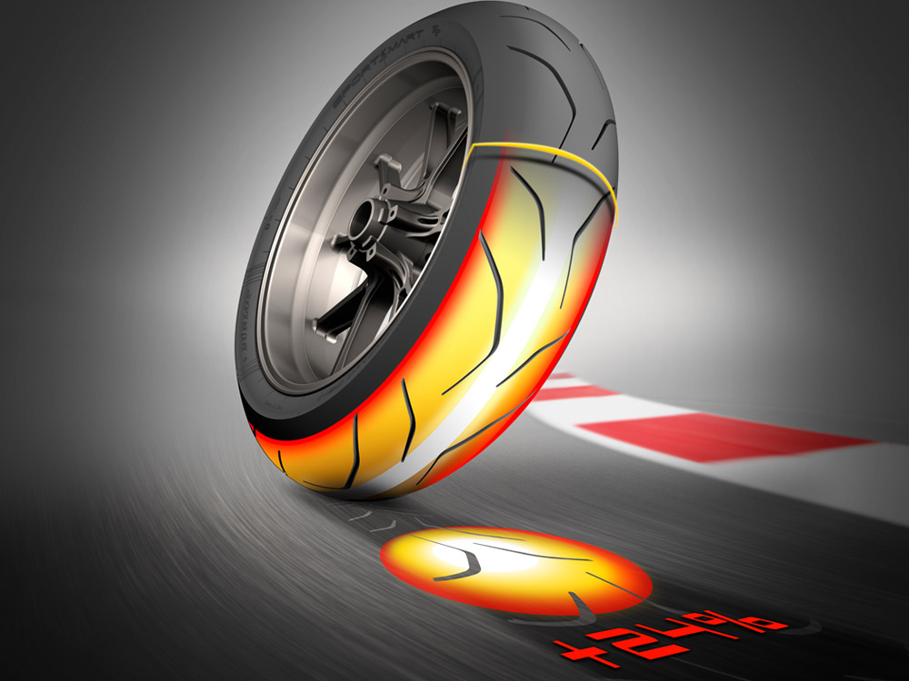 Gráfico de tecnología Dunlop NTEC