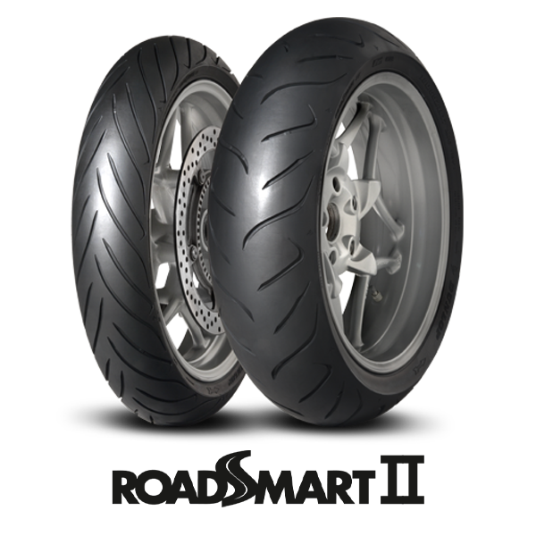 Packshot et logo Dunlop RoadSmart II
