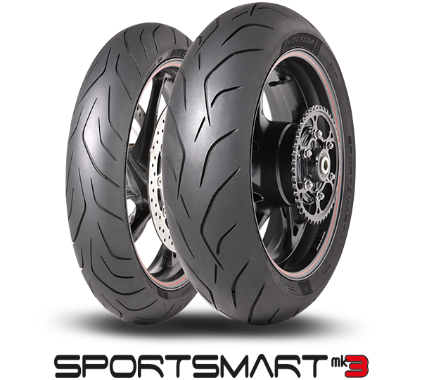 Packshot et logo Dunlop SportSmart Mk3