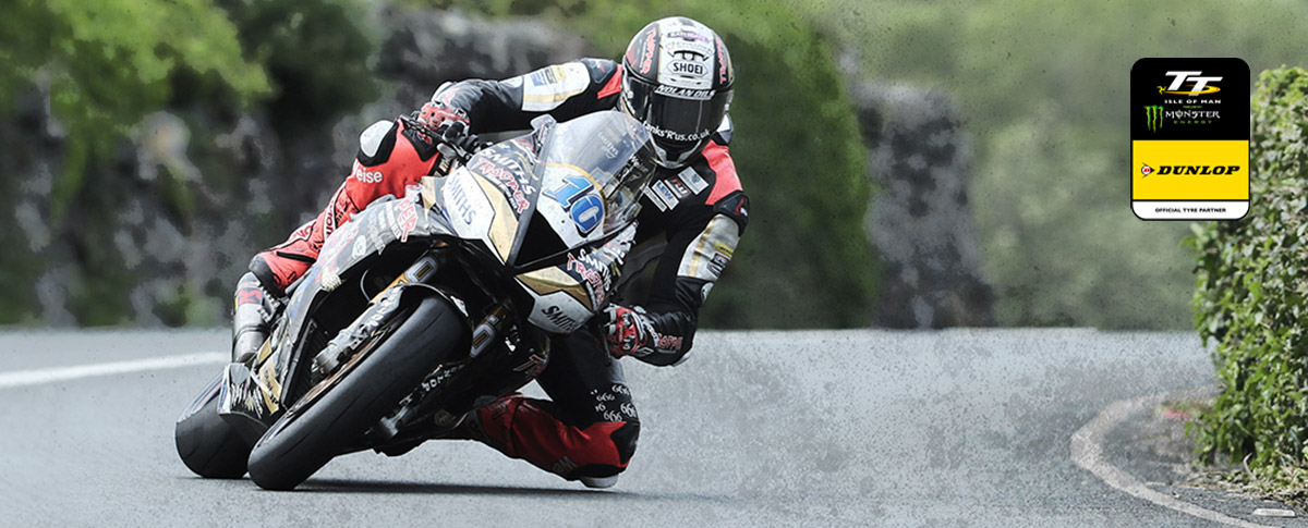 Peter Hickman IOM TT Supersport Winner 2019 on Dunlop D213 GP Pro tyres